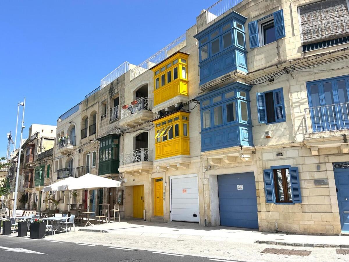 Harbour View Apt With Terrace Kalkara Bagian luar foto